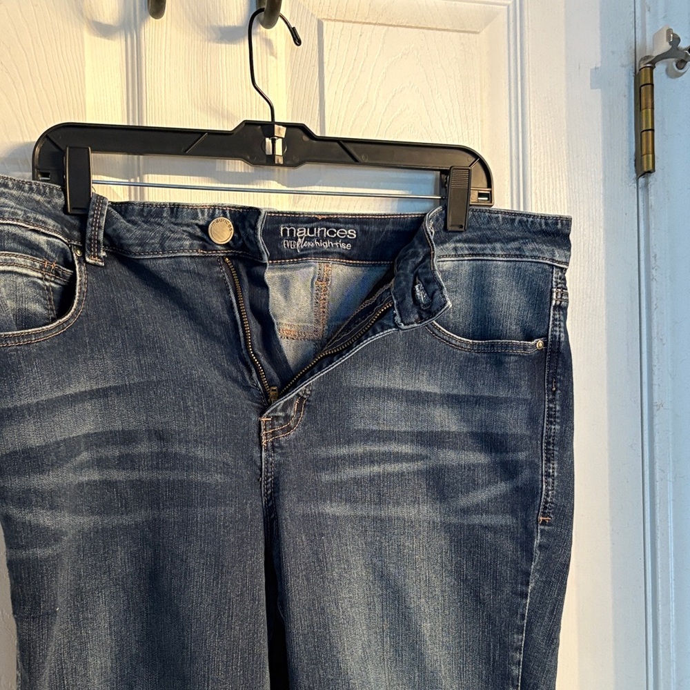 Maurices High Rise Women Jeans - Dark Blue